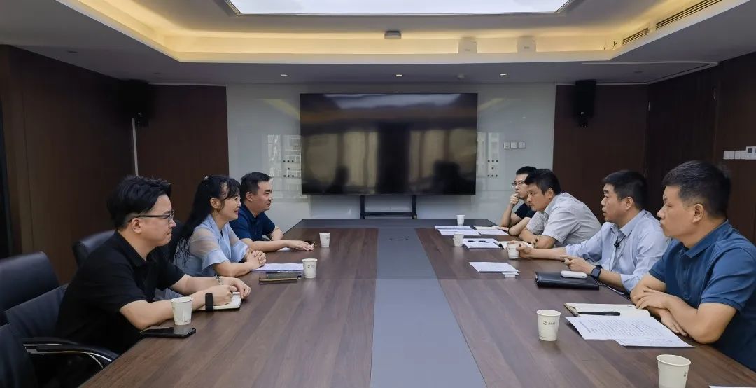 公司與經(jīng)開渭北發(fā)展集團、渭北建設(shè)集團座談交流